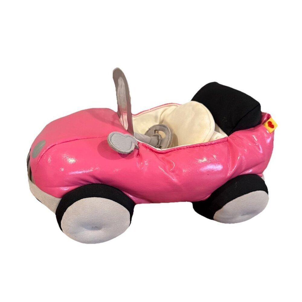 Build A Bear SmallFrys Small Fry Plush Car Convertible Pink Convertible 11" BAB
